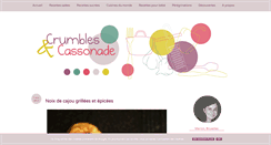 Desktop Screenshot of crumblesetcassonade.be